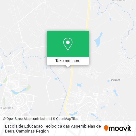 Escola de Educação Teológica das Assembléias de Deus map