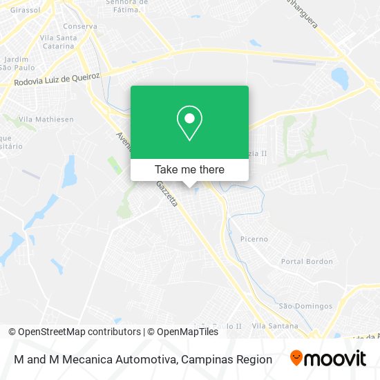 Mapa M and M Mecanica Automotiva