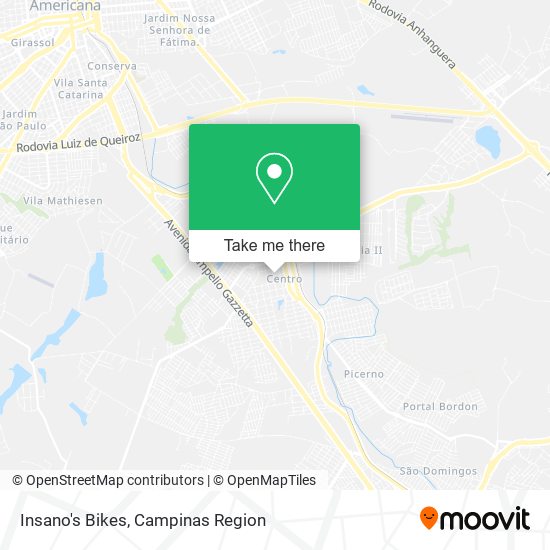 Insano's Bikes map