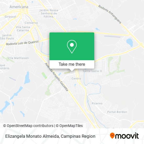 Mapa Elizangela Monato Almeida