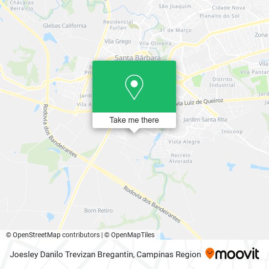 Joesley Danilo Trevizan Bregantin map