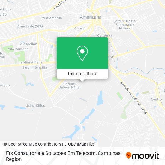 Ftx Consultoria e Solucoes Em Telecom map