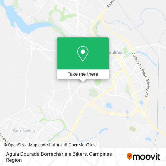 Aguia Dourada Borracharia e Bikers map