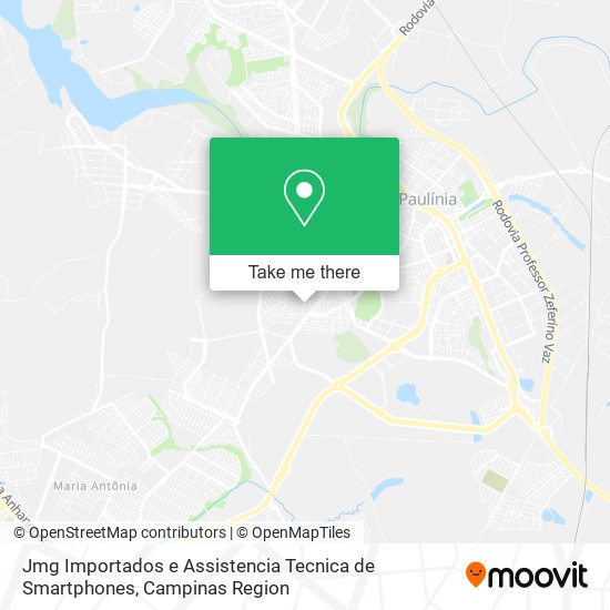 Mapa Jmg Importados e Assistencia Tecnica de Smartphones