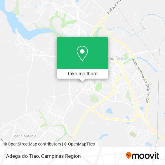 Adega do Tiao map