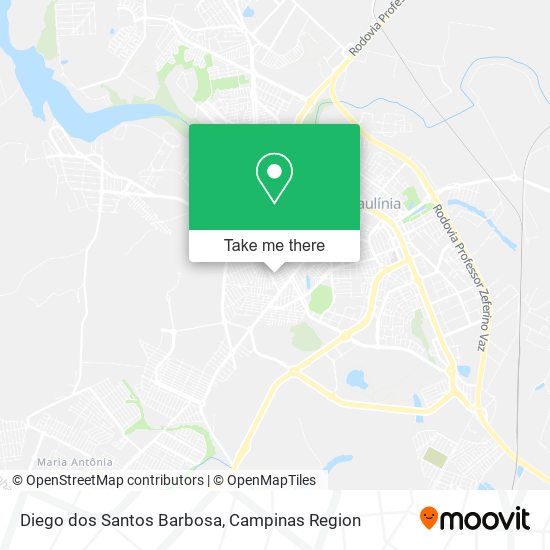 Diego dos Santos Barbosa map