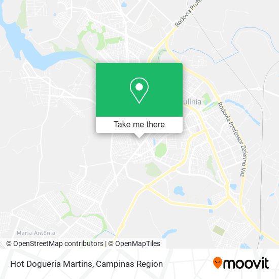 Hot Dogueria Martins map