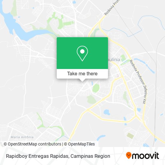 Rapidboy Entregas Rapidas map