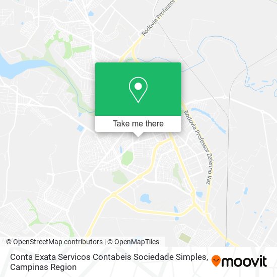 Conta Exata Servicos Contabeis Sociedade Simples map