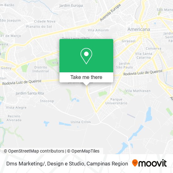 Dms Marketing / , Design e Studio map