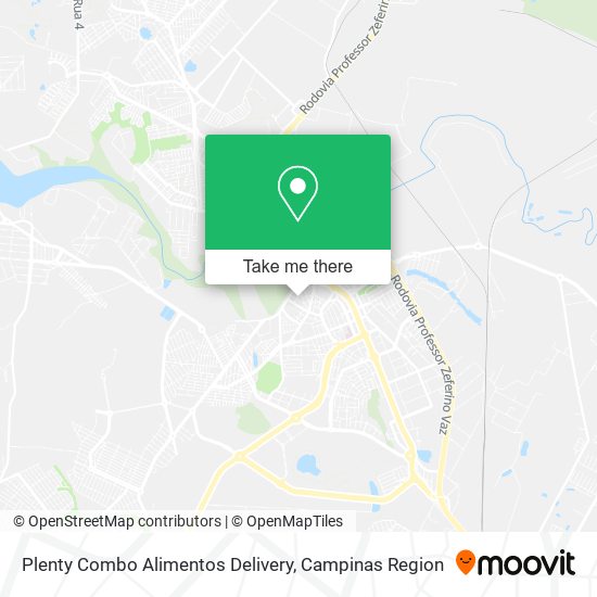 Plenty Combo Alimentos Delivery map