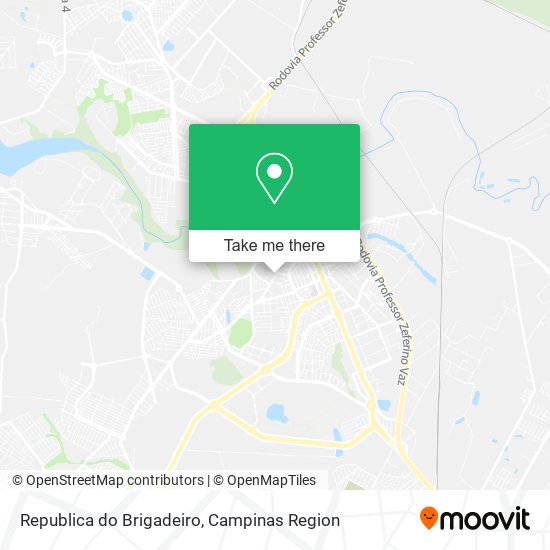 Republica do Brigadeiro map