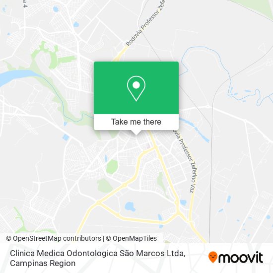 Clinica Medica Odontologica São Marcos Ltda map