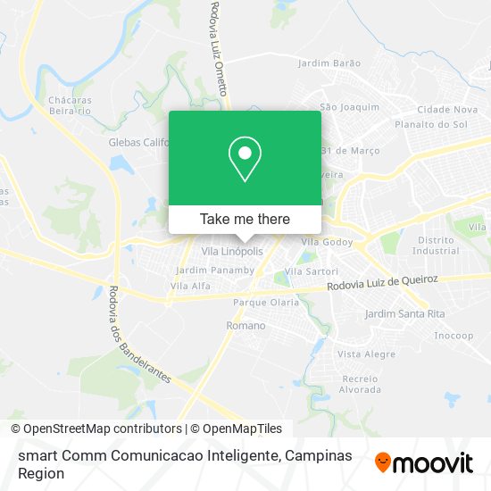 Mapa smart Comm Comunicacao Inteligente