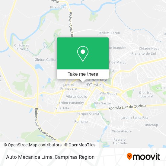 Mapa Auto Mecanica Lima