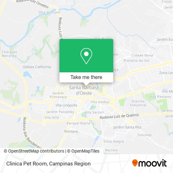 Clinica Pet Room map