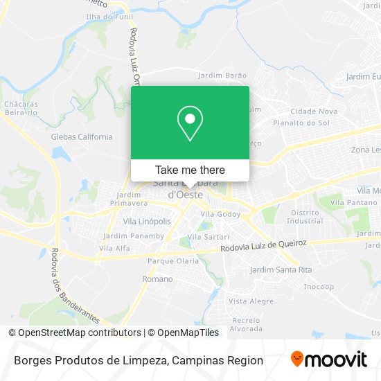 Borges Produtos de Limpeza map