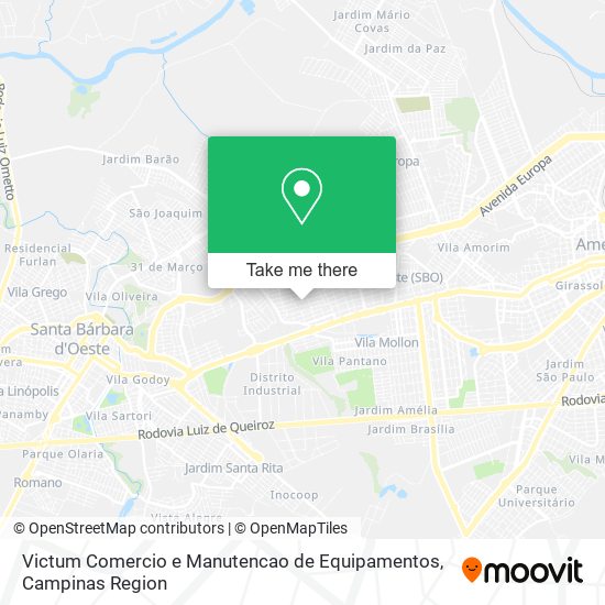 Victum Comercio e Manutencao de Equipamentos map