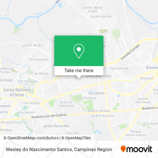 Wesley do Nascimento Santos map