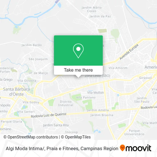 Algi Moda Intima / , Praia e Fitnees map