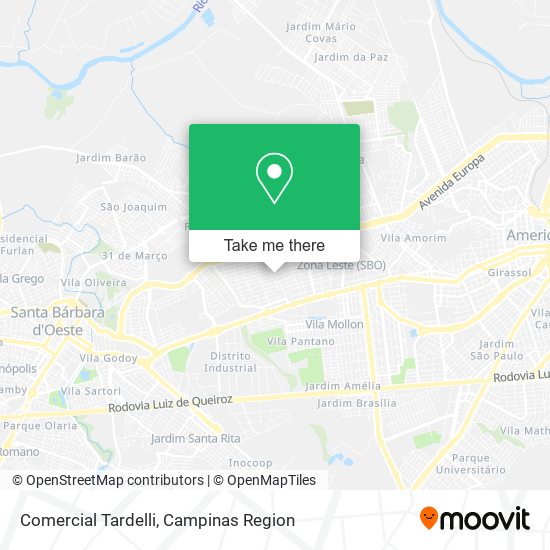 Mapa Comercial Tardelli