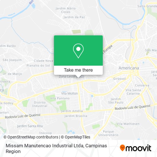 Mapa Missam Manutencao Industrial Ltda