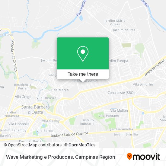 Wave Marketing e Producoes map