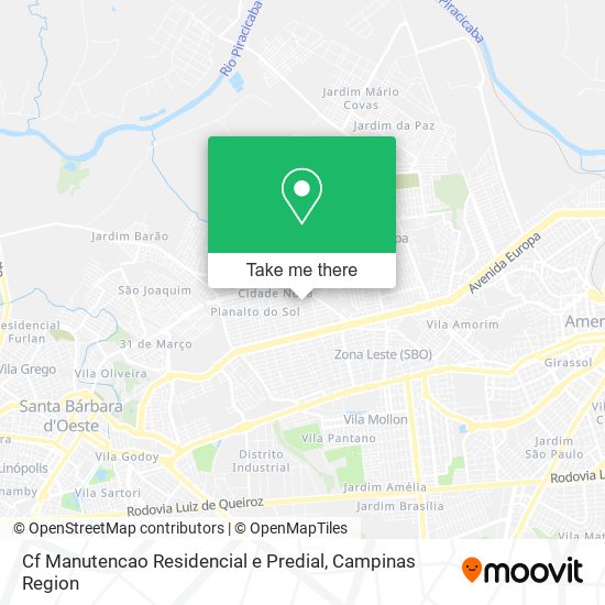 Mapa Cf Manutencao Residencial e Predial