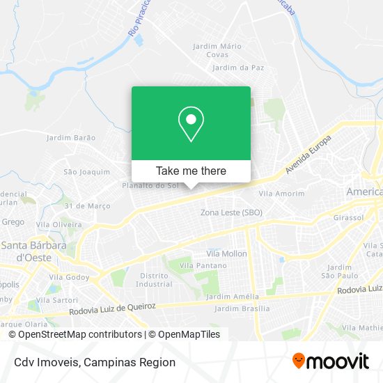 Cdv Imoveis map