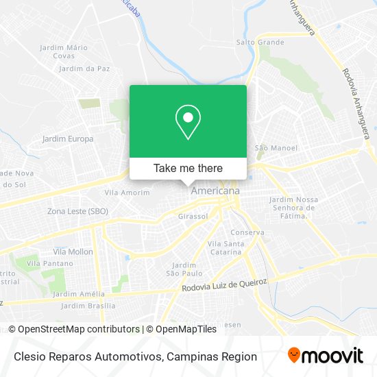 Mapa Clesio Reparos Automotivos