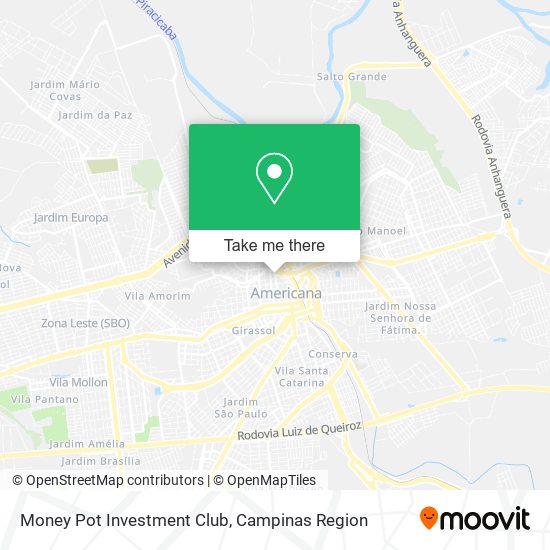 Money Pot Investment Club map