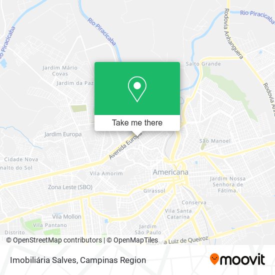 Imobiliária Salves map