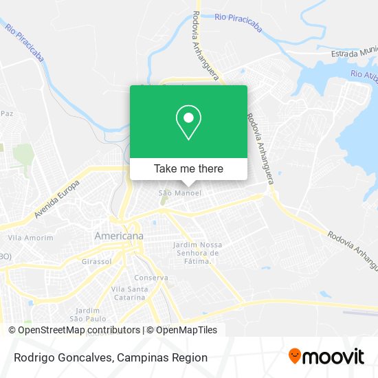 Mapa Rodrigo Goncalves