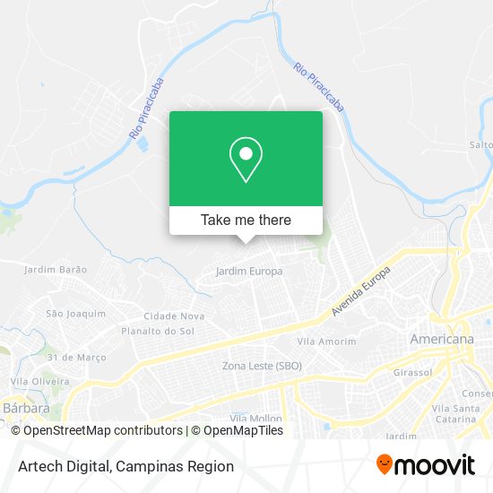 Artech Digital map