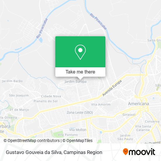 Mapa Gustavo Gouveia da Silva