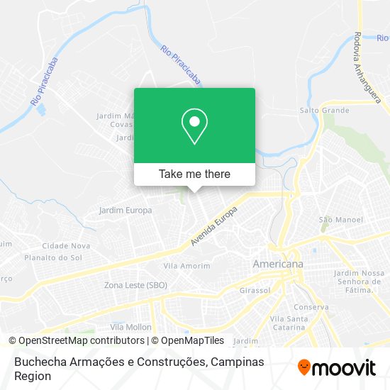 Buchecha Armações e Construções map