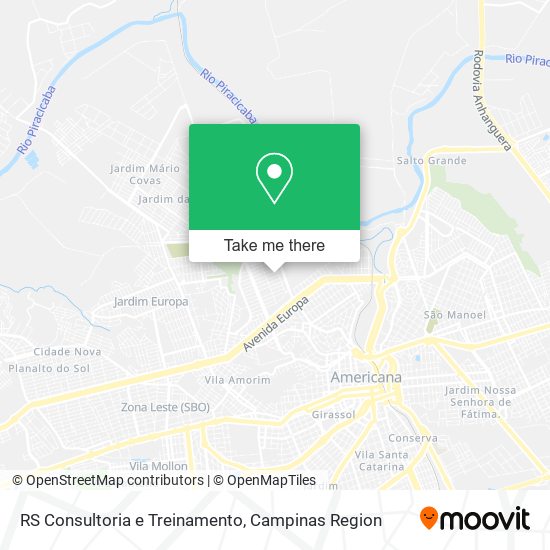 Mapa RS Consultoria e Treinamento