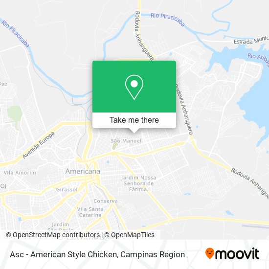 Asc - American Style Chicken map