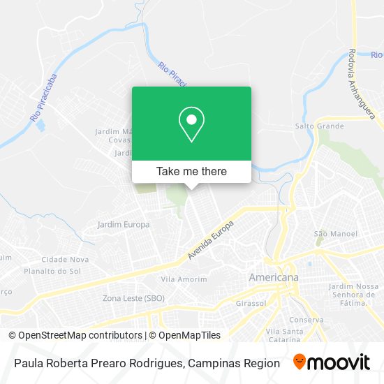 Paula Roberta Prearo Rodrigues map