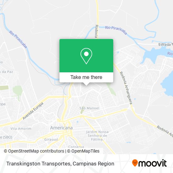 Mapa Transkingston Transportes