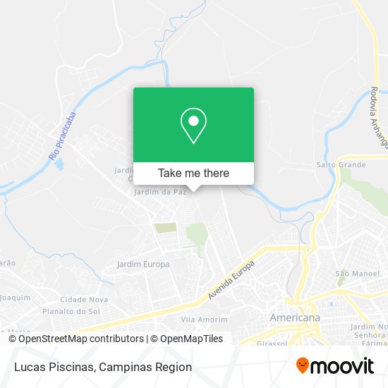 Lucas Piscinas map