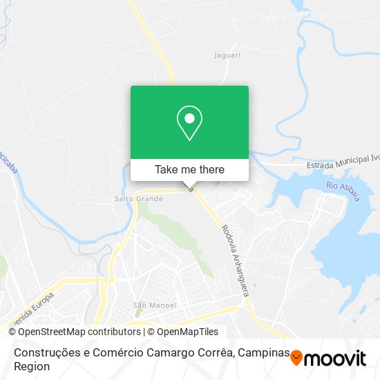 Construções e Comércio Camargo Corrêa map