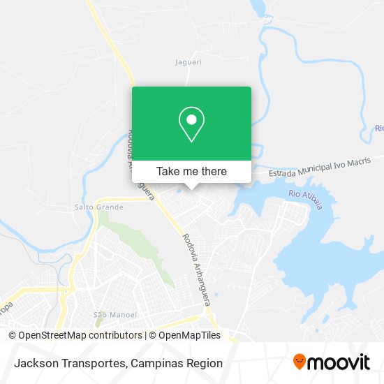 Jackson Transportes map