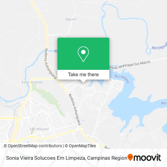 Sonia Vieira Solucoes Em Limpeza map