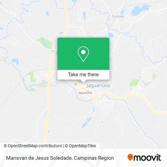 Marisvan de Jesus Soledade map