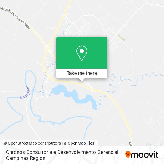 Chronos Consultoria e Desenvolvimento Gerencial map