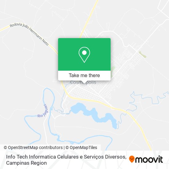 Mapa Info Tech Informatica Celulares e Serviços Diversos