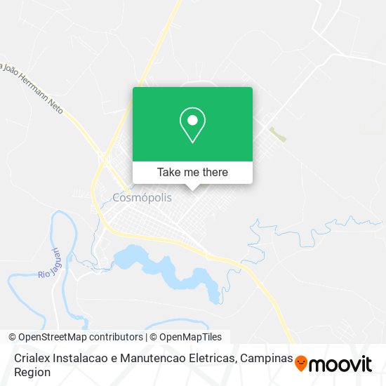 Crialex Instalacao e Manutencao Eletricas map