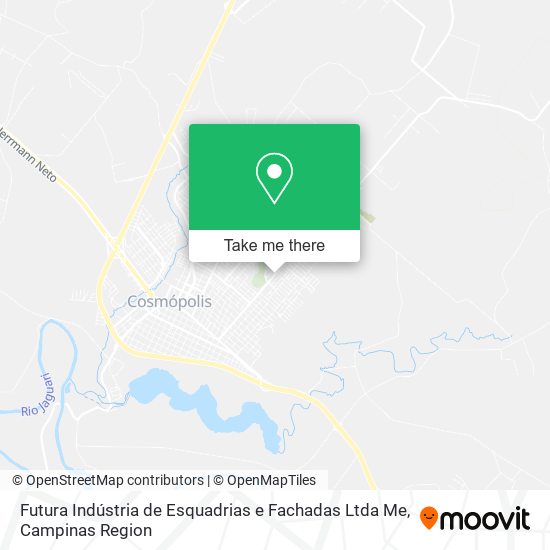 Futura Indústria de Esquadrias e Fachadas Ltda Me map