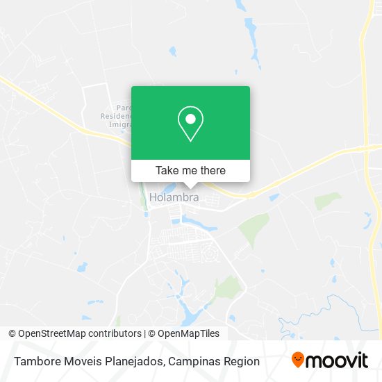 Mapa Tambore Moveis Planejados